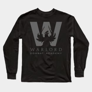 WARLORD Combat Academy - Grey Long Sleeve T-Shirt